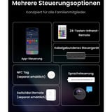 SwitchBot Gulvlampe smarte Stehlampe, LED-lampe Sort