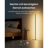 SwitchBot Gulvlampe smarte Stehlampe, LED-lampe Sort