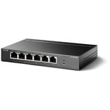 TP-Link TL-SF1006P netværksswitch Ikke administreret Fast Ethernet (10/100) Strøm over Ethernet (PoE) Sort Ikke administreret, Fast Ethernet (10/100), Fuld duplex, Strøm over Ethernet (PoE)