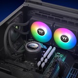 Thermaltake TH280 V2 Ultra EX ARGB CPU All-In-One Liquid Cooler , Vandkøling Sort