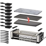 Unold 48760, Raclette Sort/rustfrit stål