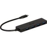 i-tec Advance C31HUB404 interface hub USB 3.2 Gen 2 (3.1 Gen 2) Type-C 5000 Mbit/s Sort, USB hub Sort, USB 3.2 Gen 2 (3.1 Gen 2) Type-C, USB 3.2 Gen 1 (3.1 Gen 1) Type-A, 5000 Mbit/s, Sort, 0,2 m, Apple MacBook 2015, Chromebook Pixel 2015, Acer Switch Alpha 12, Dell XPS 13, HP EliteBook Folio G