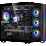 ALTERNATE Gaming PC Sort/gennemsigtig