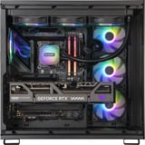 ALTERNATE Gaming PC Sort/gennemsigtig