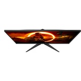 AOC 27G2SPAE/BK, Gaming Skærm Sort/Rød