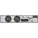 APC Easy UPS On-Line, 10kVA/10kW RM + BatteryPack Sort, Dobbeltkonvertering (online), 10 kVA, 10000 W, Ren sinus, 110 V, 300 V