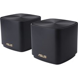 ASUS ZenWiFi Mini XD4 trådløs router Gigabit Ethernet Tri-band (2,4 GHz / 5 GHz / 5 GHz) Sort, Mesh router Sort, Wi-Fi 6 (802.11ax), Tri-band (2,4 GHz / 5 GHz / 5 GHz), Ethernet LAN, Sort, Bærbar router