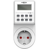 Ansmann Ugentlig tidsur AES6, Timeren Hvid