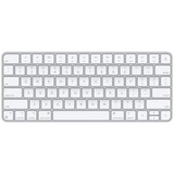Apple Magic tastatur USB + Bluetooth US engelsk Aluminium, Hvid Sølv/Hvid, Amerikansk layout, 60%, USB + Bluetooth, Aluminium, Hvid