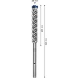 Bosch Expert SDS Max-8X Hammer drill bit 1 stk, Boremaskine Borehammer, Hammer drill bit, 2,8 cm, 320 mm, Beton, Sten, 20 cm