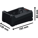 Bosch GAL 12V/18V-80 Professional, 1600A037CH, Oplader Sort