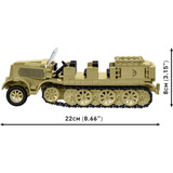 COBI Sd.Kfz.8 og 8.8 cm Flak 36, Bygge legetøj 