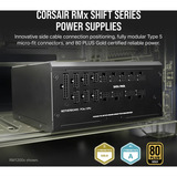 Corsair RM750x SHIFT 80 PLUS Gold Renoveret, PC strømforsyning Sort