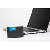 Crucial BX500 2.5" 1000 GB SATA 3D NAND, Solid state-drev Sort, 1000 GB, 2.5", 540 MB/s, 6 Gbit/sek.