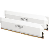 Crucial DIMM 32 GB DDR5-6400 (2x 16 GB) Dual-kit, Hukommelse Hvid