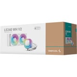 DeepCool R-LE240-WHAMMN-G-2, Vandkøling Hvid