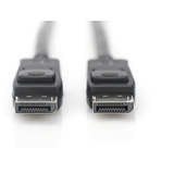 Digitus AK-340106-010-S, Kabel Sort