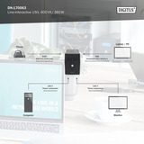 Digitus DN-170063, UPS Sort