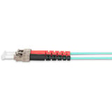 Digitus LWL patchkabel, duplex, ST > ST stik, multimode OM3 Turkis
