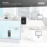 Digitus Line-interaktiv UPS, 600 VA/360 Watt Sort