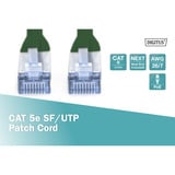Digitus Patchkabel CAT 5e SF/UTP 5m Grøn