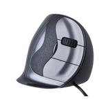Evoluent Evoluent D mus Kontor Højre hånd USB Type-A Laser 3200 dpi Sort/Sølv, Højre hånd, Vertikal design, Laser, USB Type-A, 3200 dpi, Sort