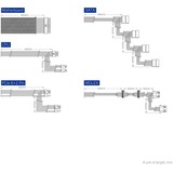 FSP Vita enhed til strømforsyning 550 W 20+4 pin ATX ATX Sort, PC strømforsyning 550 W, 110 - 240 V, 50/60 Hz, 8-4 A, Aktiv, 100 W