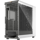 Fractal Design North XL Chalk White TG Clear, Towerkabinet Hvid/træ