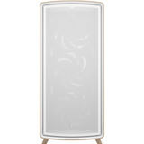 Fractal Design Summit Chalk White TG Clear Tint, Towerkabinet Hvid/træ