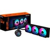 GIGABYTE AORUS WATERFORCE II 360 Processor Alt-i-en væskekøler 12 cm Sort, Vandkøling Sort, Alt-i-en væskekøler, 12 cm, Sort