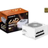 GIGABYTE GP-UD1000GM PG5 V2 ICE, PC strømforsyning Hvid