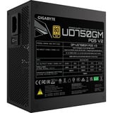 GIGABYTE GP-UD750GM 750W, PC strømforsyning Sort