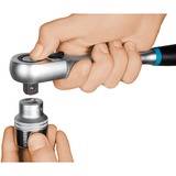 Hazet HiPer Fin-tandet omskifternøgle 1/4", Zyklop Sort/Blå