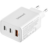 Intenso Power Adapter W65ACC GaN, Oplader Hvid