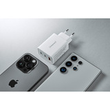 Intenso Power Adapter W65ACC GaN, Oplader Hvid