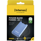 Intenso Powerbank F20000 Blå, Power Bank Blå