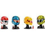 LEGO F1 Hjelme Bundle, Bygge legetøj 