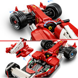 LEGO Ikoner Ferrari F2004 og Michael Schumacher, Bygge legetøj Detail