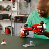 LEGO Ikoner Ferrari F2004 og Michael Schumacher, Bygge legetøj Detail