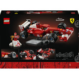 LEGO Ikoner Ferrari F2004 og Michael Schumacher, Bygge legetøj Detail