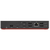Lenovo ThinkPad USB-C Dockingstation Generalüberholt, Docking station Sort