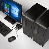 Lindy 42344 KVM Switch Stativ-montering Sort, KVM-switchen Sort, 4096 x 2160 pixel, 4K Ultra HD, Stativ-montering, Sort