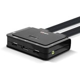 Lindy 42344, KVM-switchen Sort