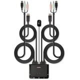 Lindy 42344, KVM-switchen Sort