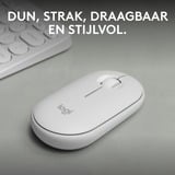 Logitech 910-007013, Mus Hvid