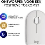Logitech 910-007013, Mus Hvid