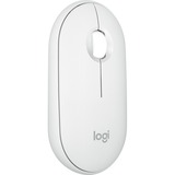 Logitech Pebble Mouse 2 M350s, Mus Hvid