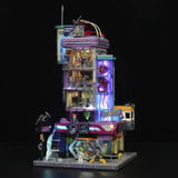Lumibricks Cyberpunk Neoncity Cyber Couture Galleria, Bygge legetøj 