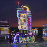 Lumibricks Cyberpunk Neoncity Cyber Couture Galleria, Bygge legetøj 