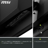 MSI MAG 271QPXDE QD-OLED E2 computerskærm 67,3 cm (26.5") 2560 x 1440 pixel Wide Quad HD Sort, Gaming Skærm Sort, 67,3 cm (26.5"), 2560 x 1440 pixel, Wide Quad HD, QD-OLED, 0,03 ms, Sort